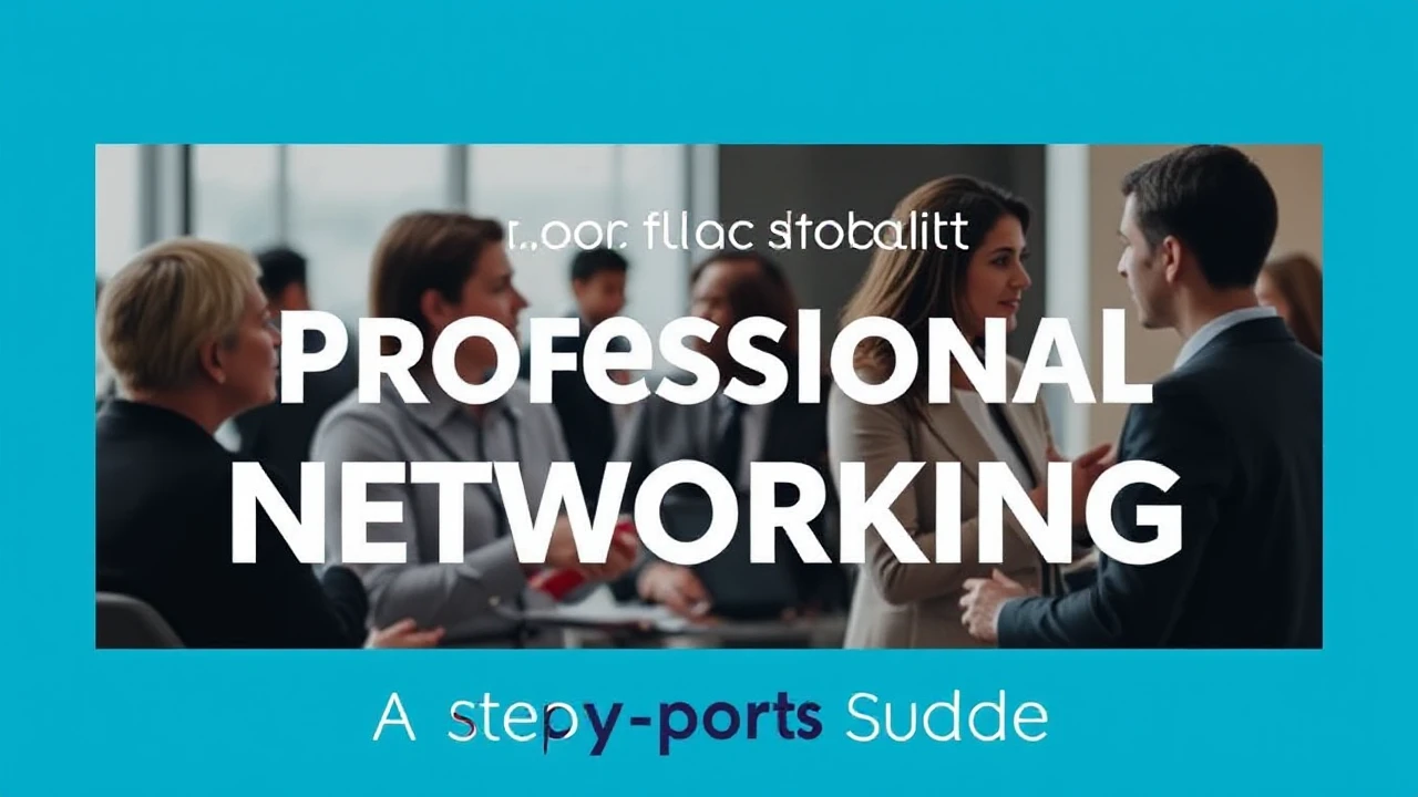 Mastering the Skill of Professional Networking: A Step-by-Step Guide