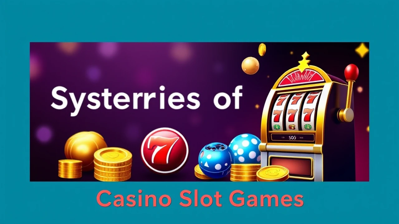 Unlocking the Mysteries of Casino Slot Games
