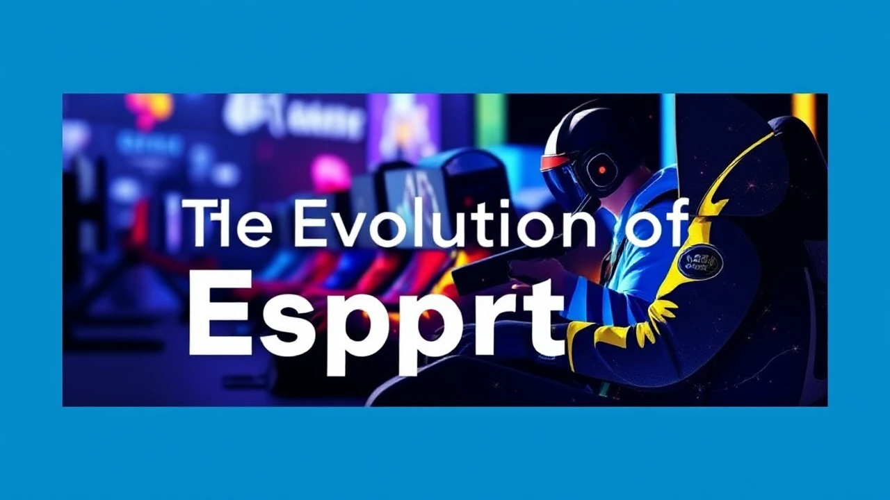 The Evolution of Esports: A Glimpse at Competitive Gaming Culture