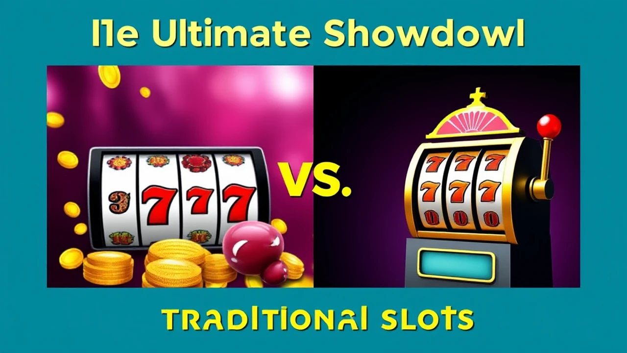 The Ultimate Showdown: Online Casino Slots vs. Traditional Slots