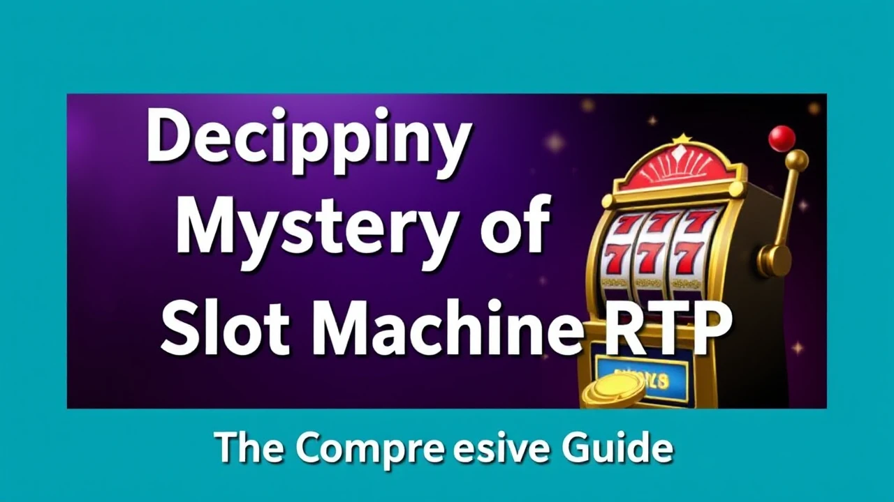 Deciphering the Mystery of Slot Machine RTP: The Comprehensive Guide