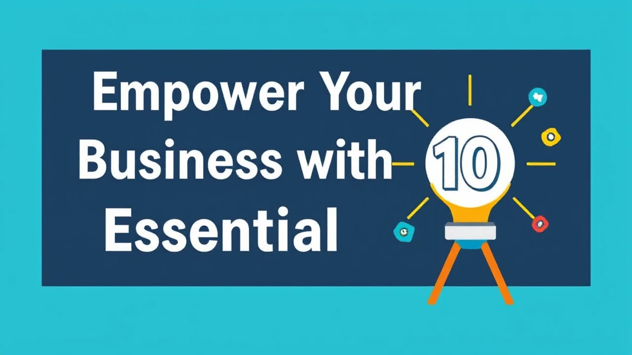 Empower Your Business with These 10 Essential Tools