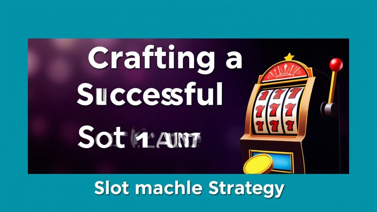 Crafting a Successful Slot Machine Strategy
