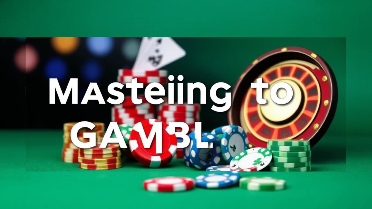 Mastering to Gambling: Beginner's Advice for Newcomers