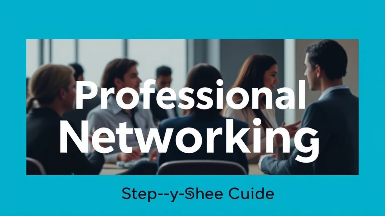 Perfecting the Art of Professional Networking: A Step-by-Step Guide