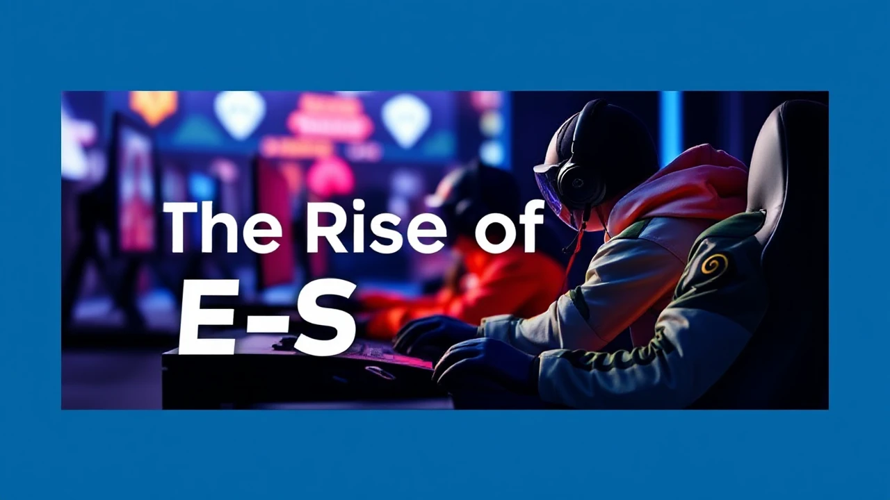 The Rise of E-Sports: Peering into the Future Age of Competitive Gaming