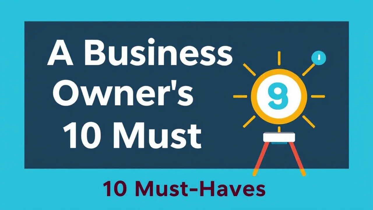 A Business Owner's Guide to Essential Tools: 10 Must-Haves