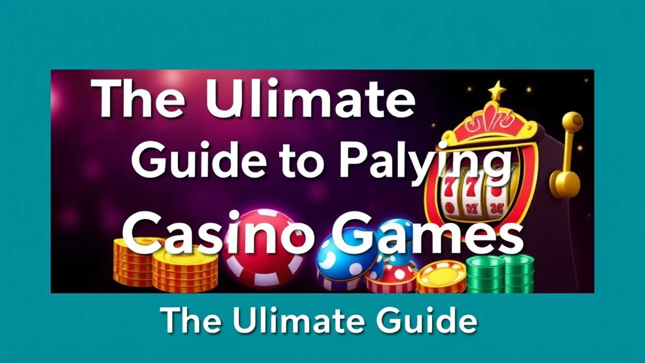 The Ultimate Guide to Playing Casino Games