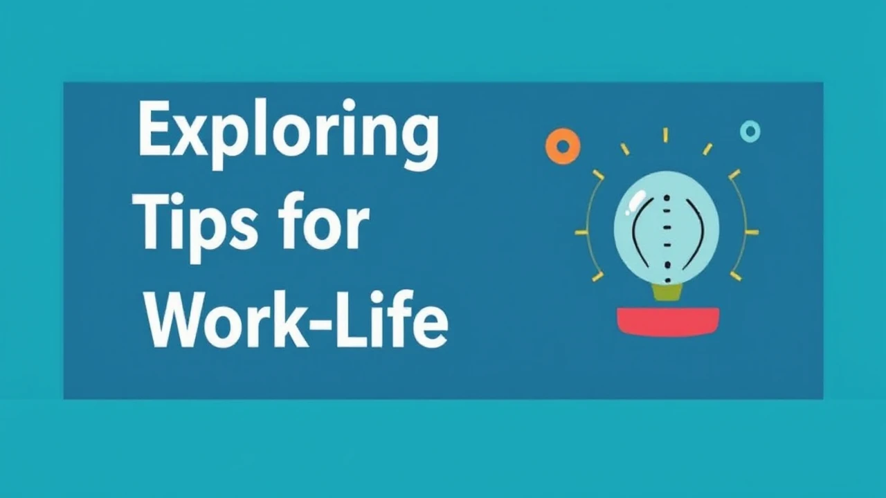 Exploring the Hidden Tips for a Balanced Work-Life Lifestyle: What You Need to Know