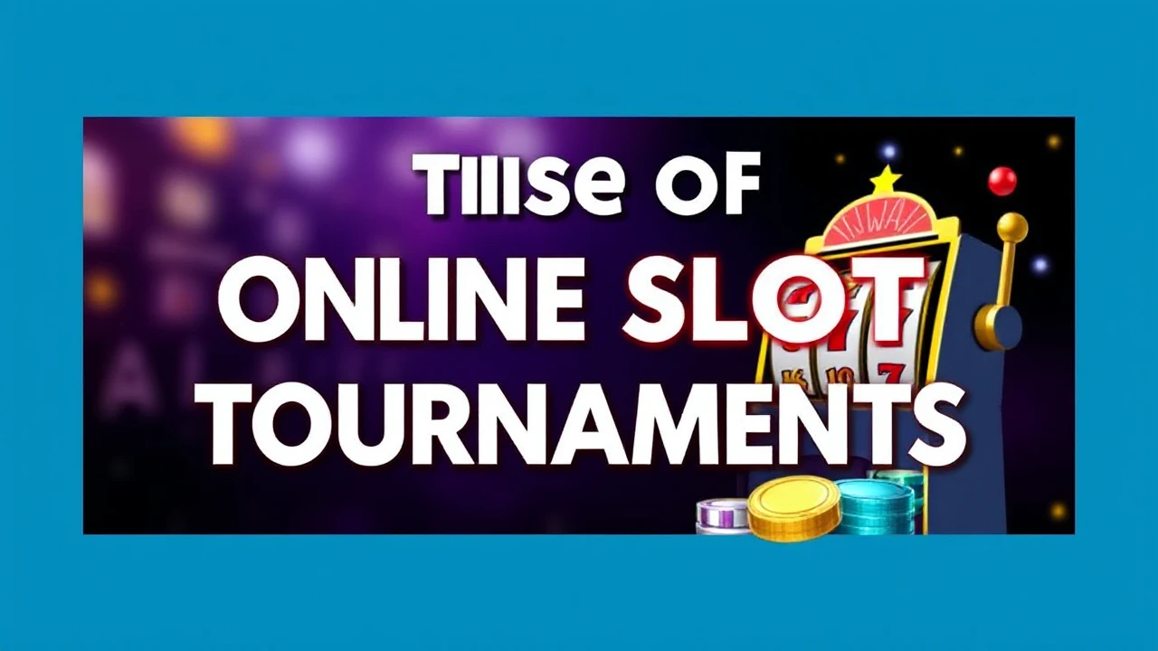 The Rise of Online Slot Tournaments: An In-Depth Look