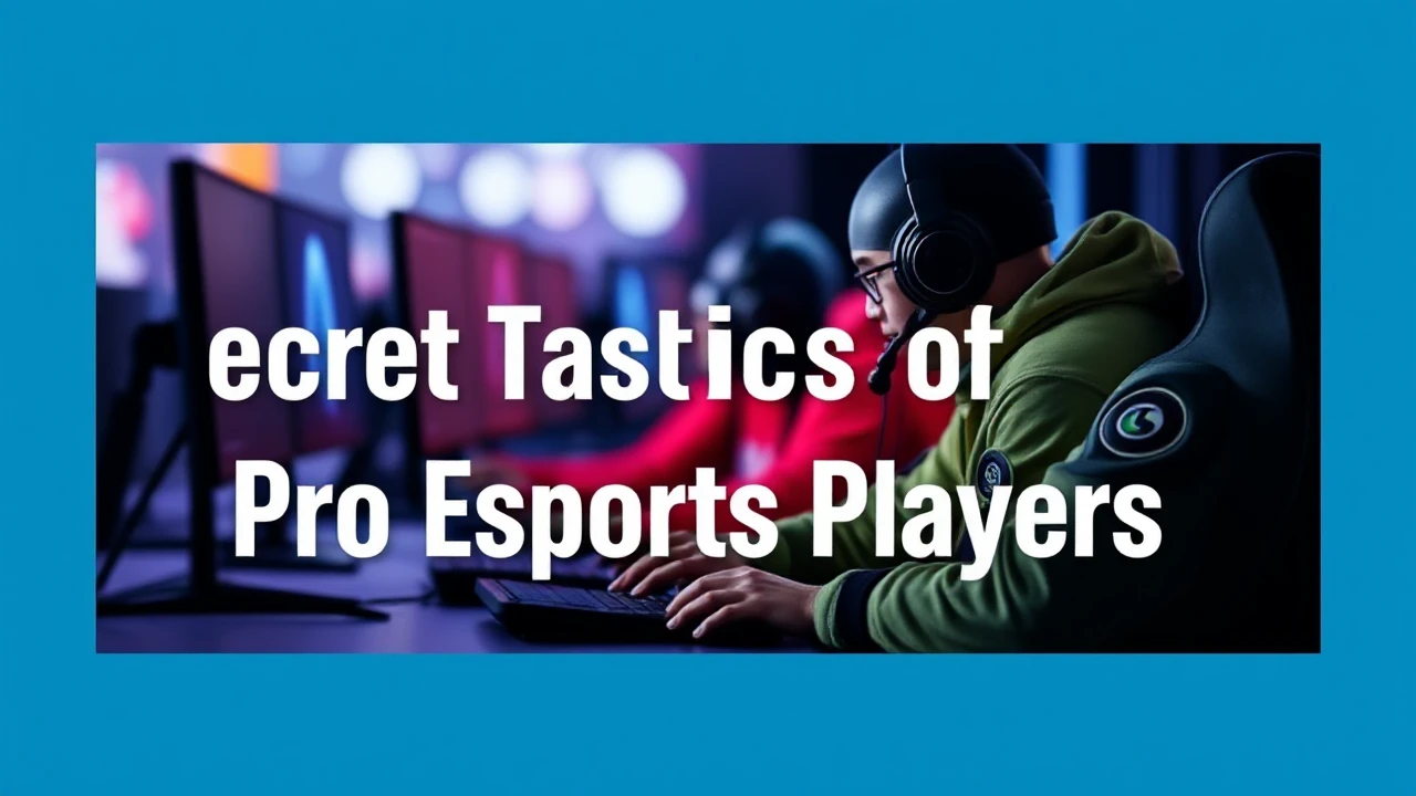 Unveiling the Secret Tactics of Pro Esports Players