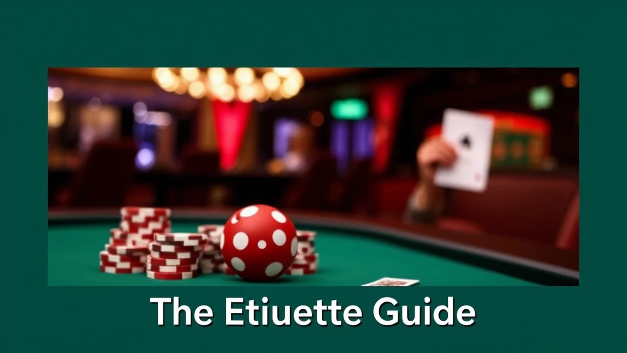 The Etiquette Guide: Do's and Don'ts at Casinos