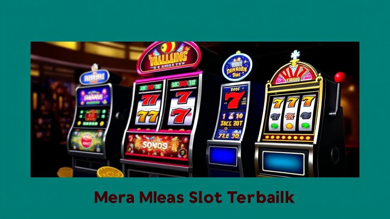 Cara Memilih Mesin Slot Terbaik di Casino