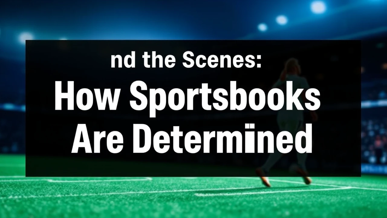 Behind the Scenes: How Sportsbooks Are Determined