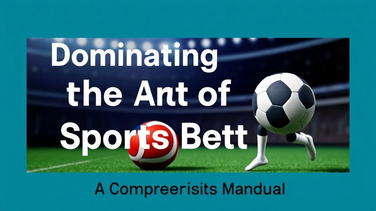 Dominating the Art of Sports Betting: A Comprehensive Manual