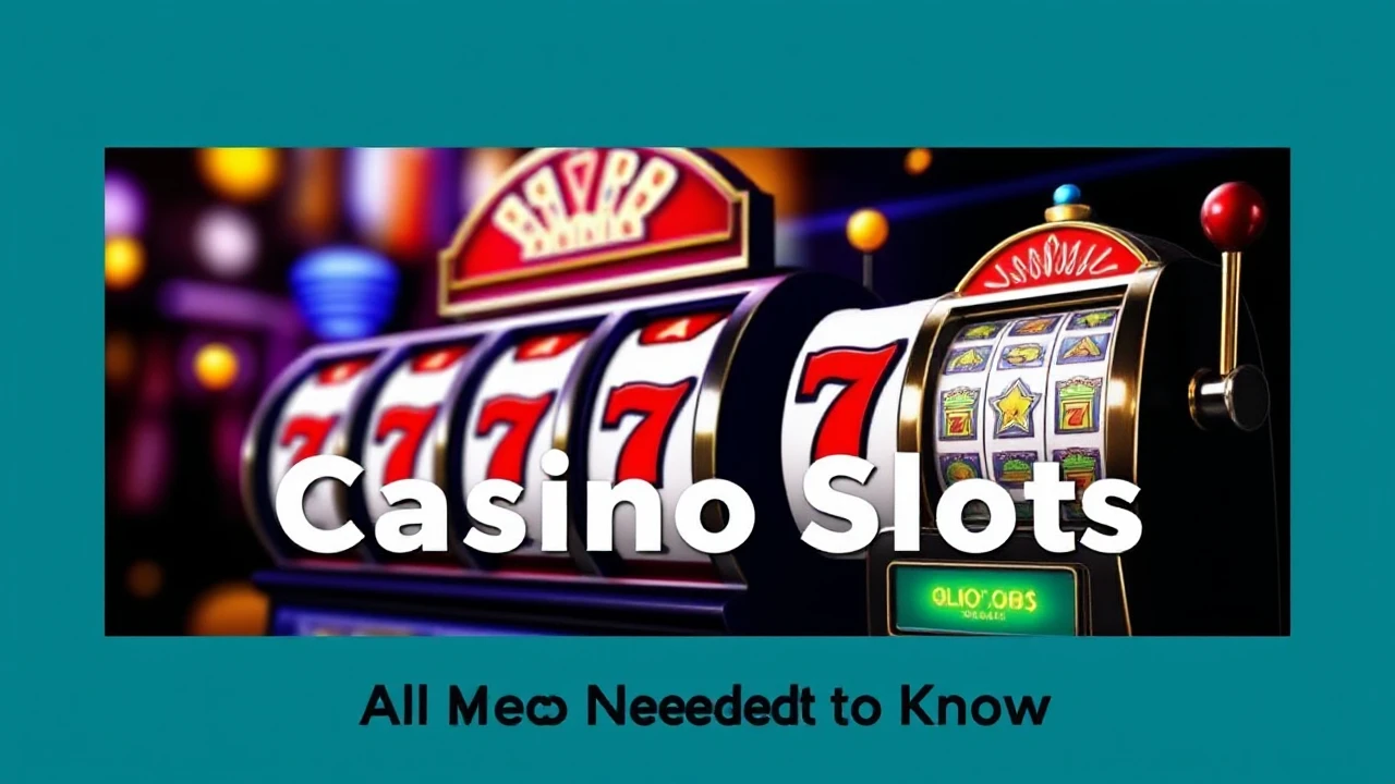 Dominating Casino Slots: All You Need to Know
