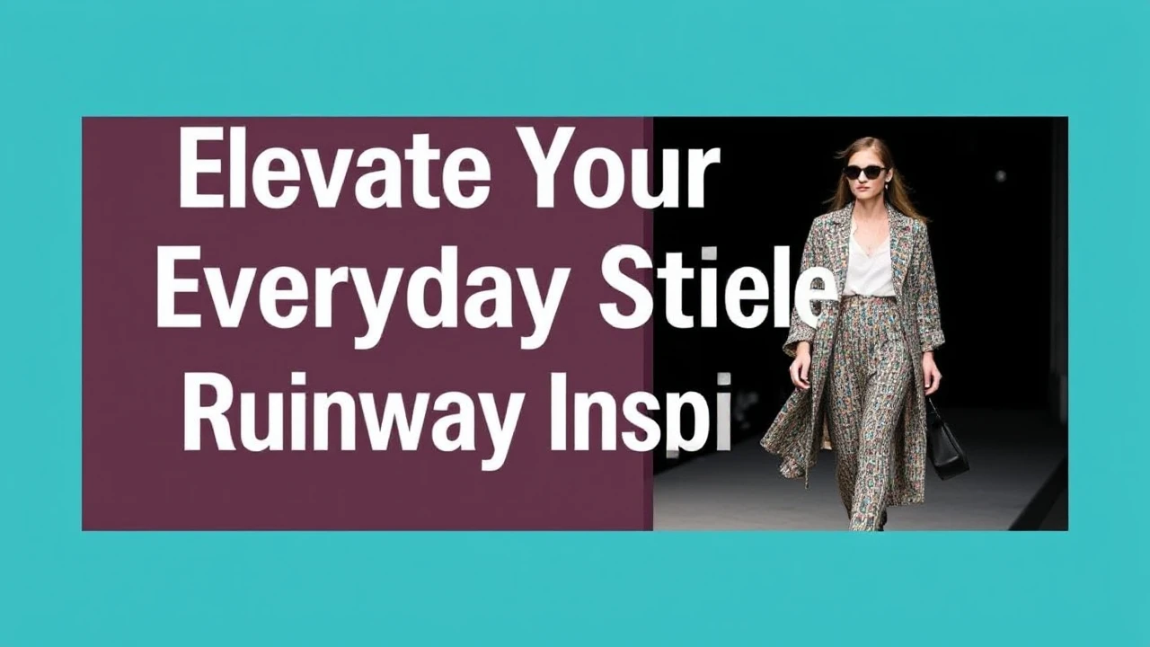 Elevate Your Everyday Style with Runway Inspiration