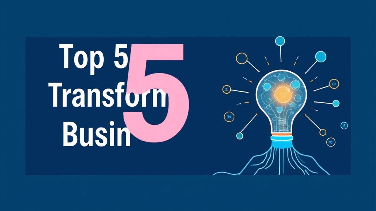 Investigating the Top 5 Trends Transforming the Future of Business Innovation
