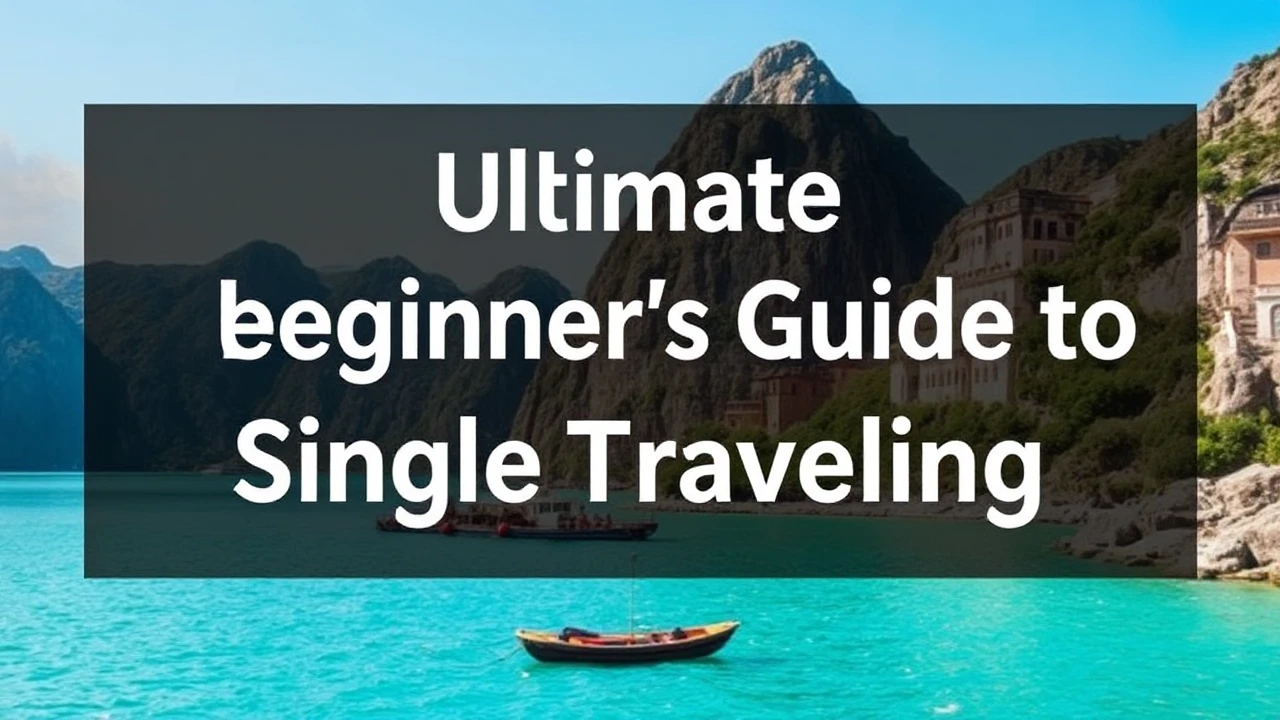 The Ultimate Beginner's Guide to Single Traveling