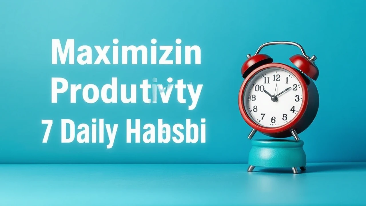 Maximizing Productivity: 7 Daily Habits of Triumphant Folks