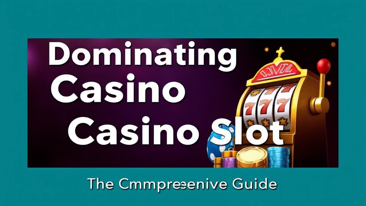 Dominating Casino Slots: The Comprehensive Guide