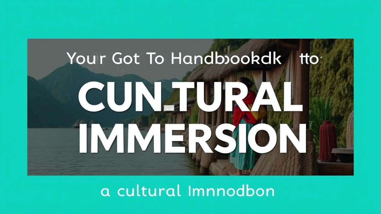 Your Go-To Handbook to Cultural Immersion: Embracing Local Traditions While Traveling