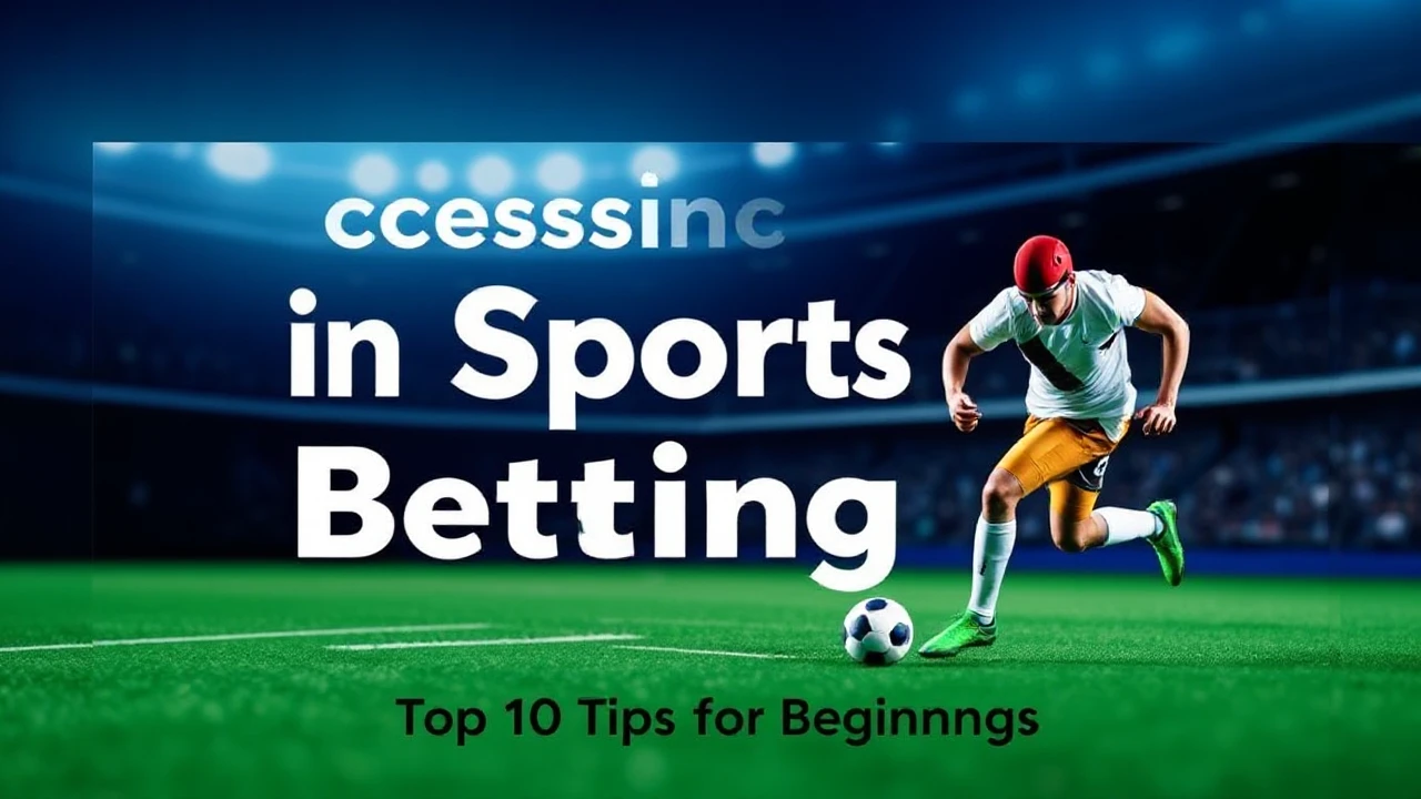 Succeeding in Sports Betting: Top 10 Tips for Beginners