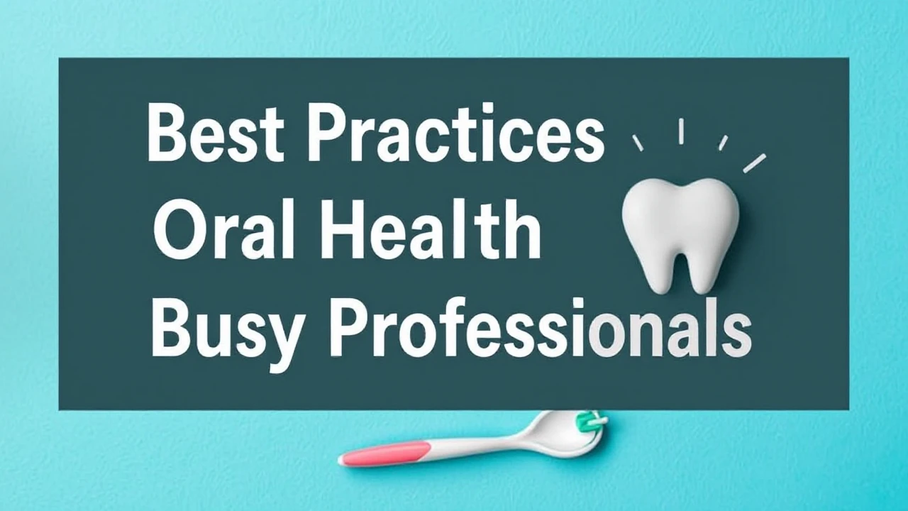 Best Practices for Oral Health for Busy Professionals