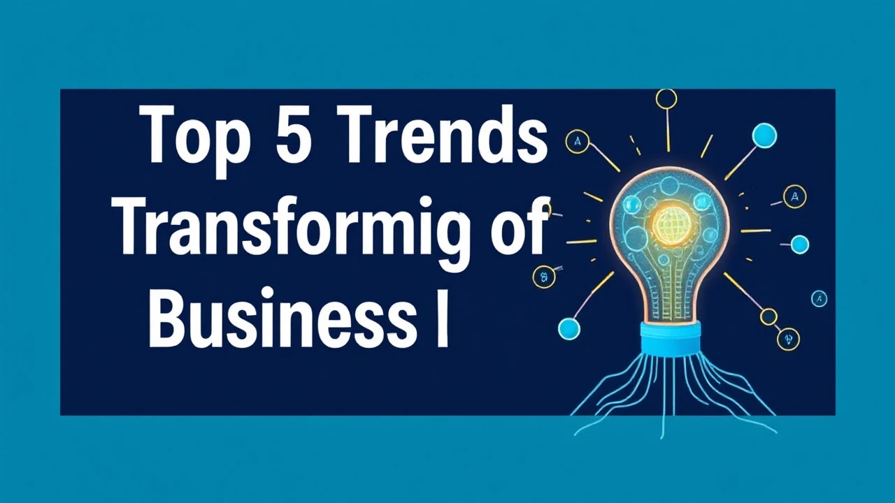 Delving into the Top 5 Trends Transforming the Future of Business Innovation