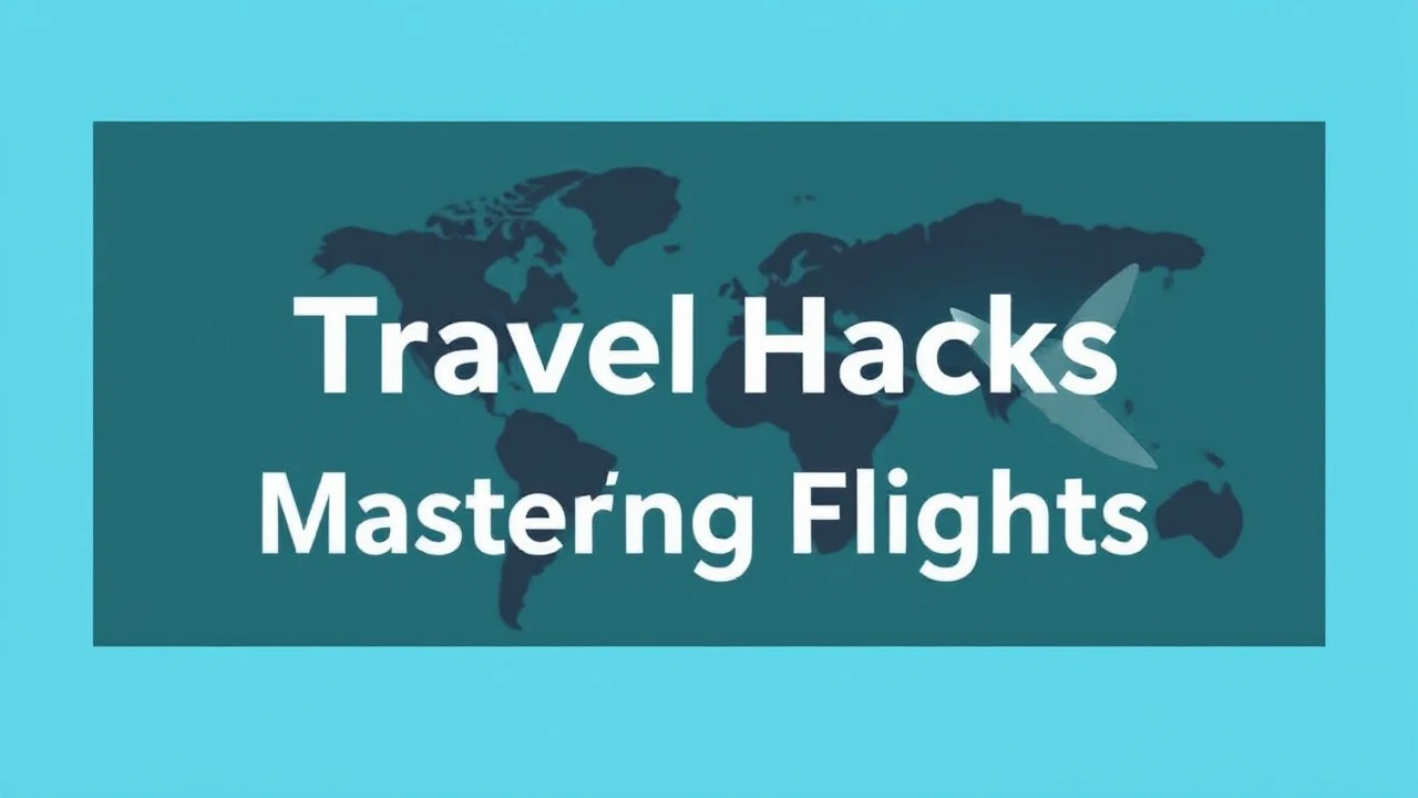 Expert Tips on Travel Hacks: Mastering Cheap Flights