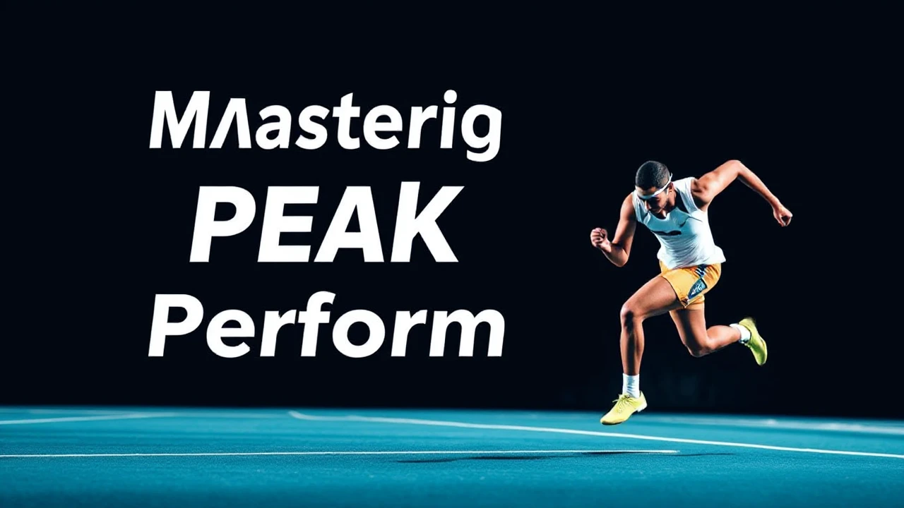 Mastering Peak Performance: Expert Tips from Pro Athletes