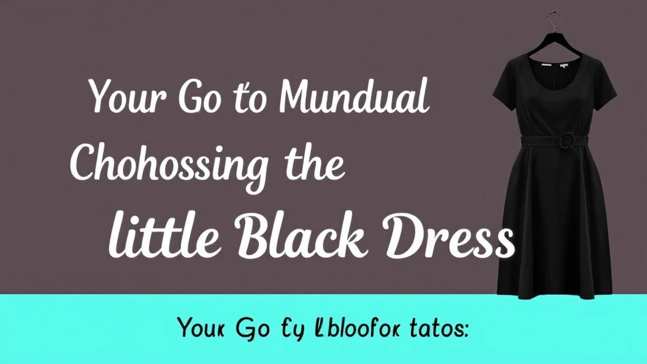 Your Go-To Manual of Choosing the Ultimate Little Black Dress