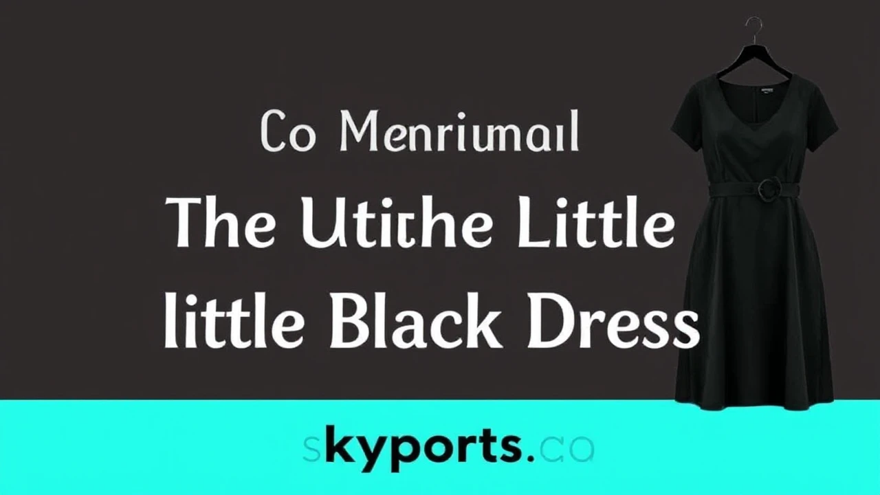 Your Go-To Manual of Selecting the Ultimate Little Black Dress