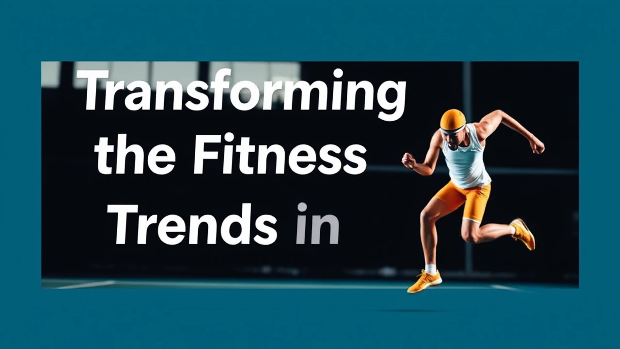 Transforming the Fitness Landscape: Game-Changing Trends in Sports