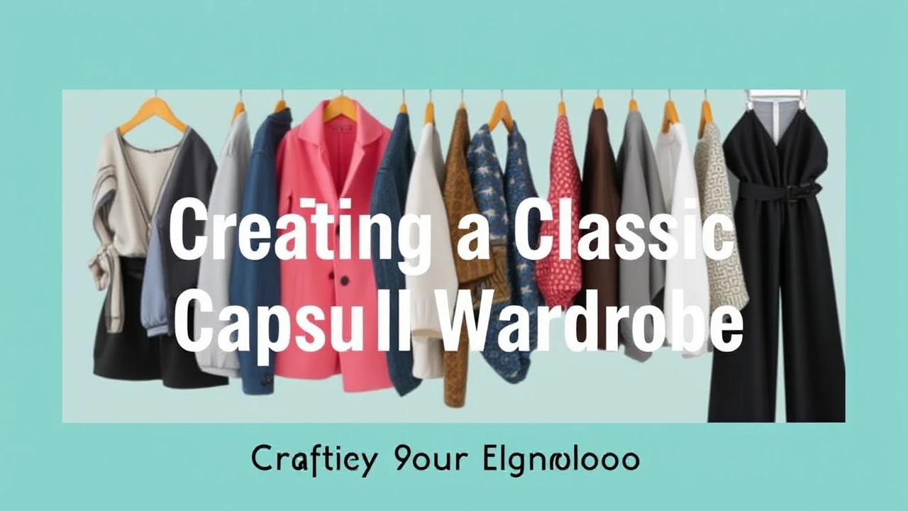 A Comprehensive Manual to Creating a Classic Capsule Wardrobe