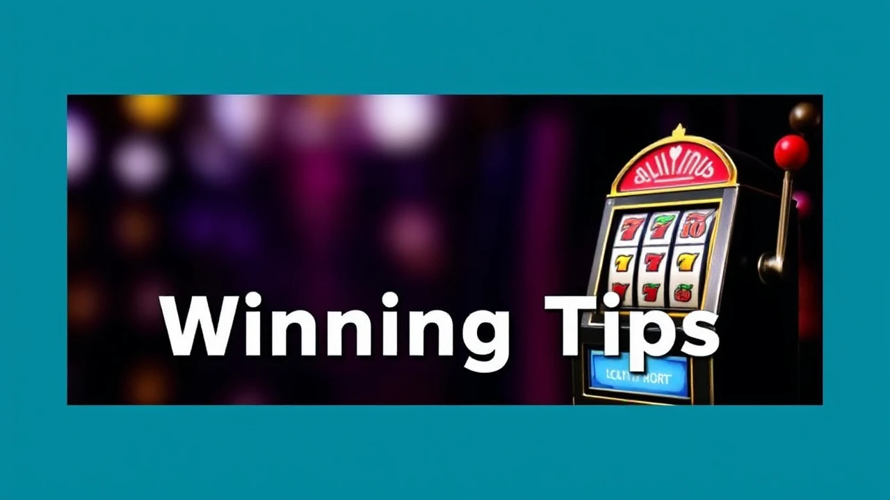 Slot Machine Winning Tips - Raise Your Odds