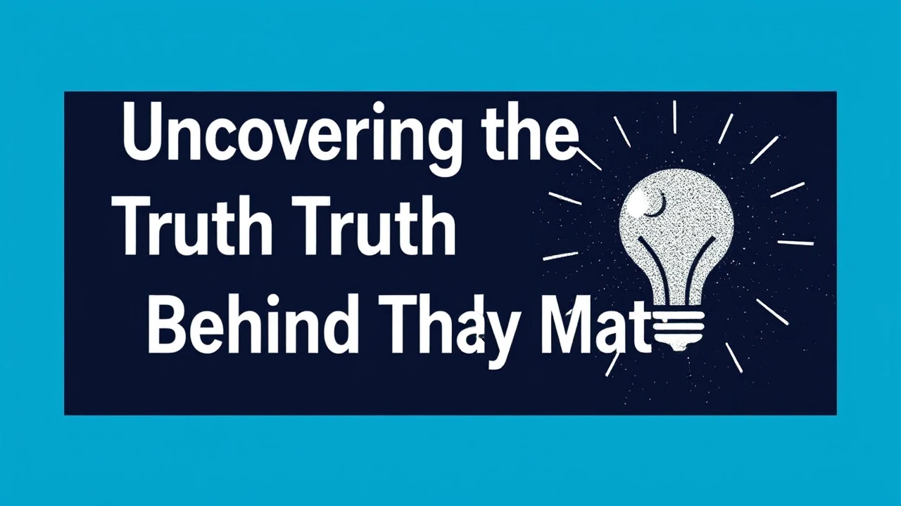 Uncovering the Truth Behind the Headlines: Diving into the Stories That Truly Matter