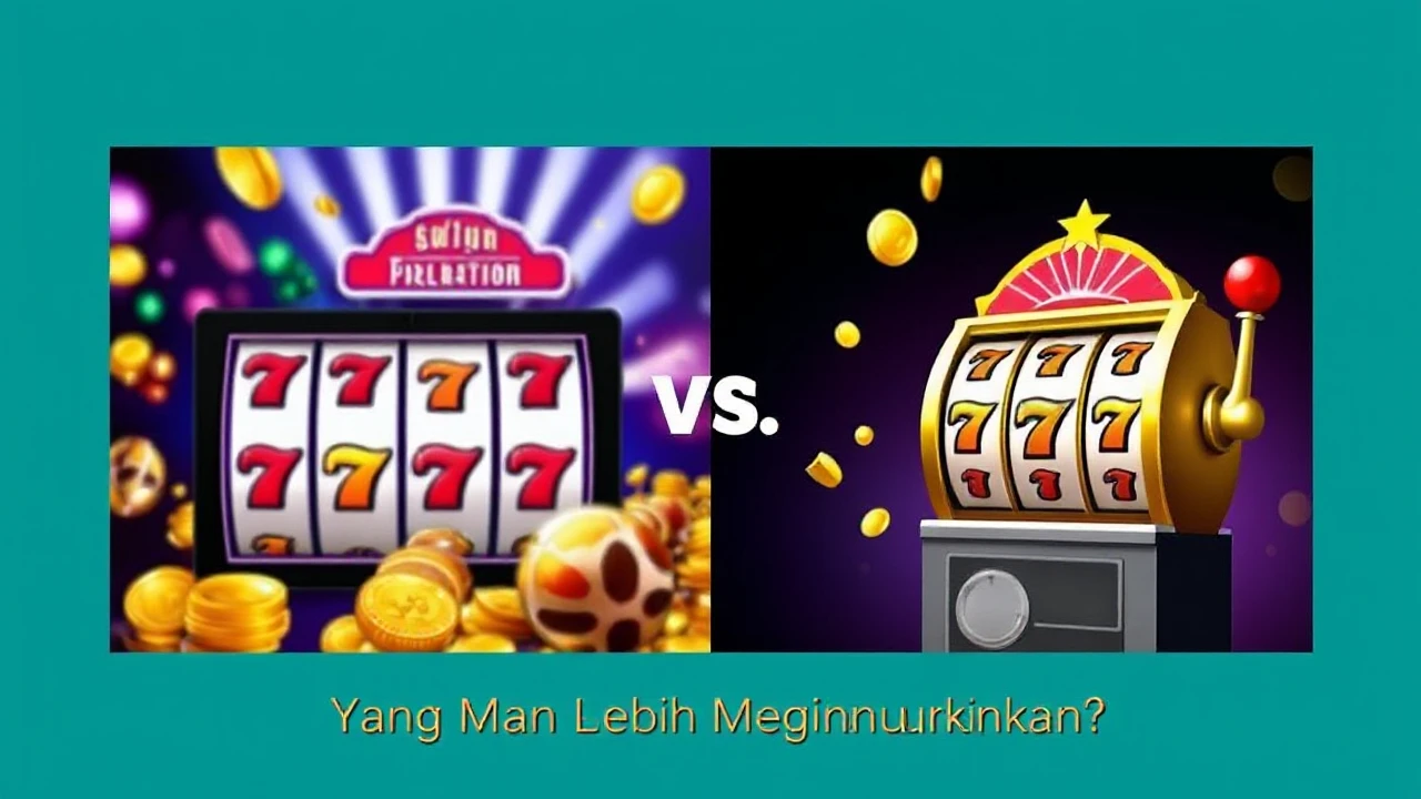 Perbandingan Slot Online vs Slot Tradisional: Yang Mana Lebih Menguntungkan?