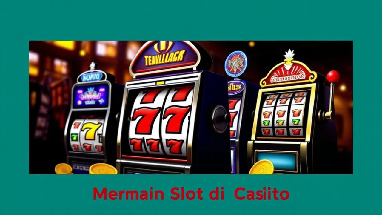 Cara Terperinci Bermain Mesin Slot di Casino