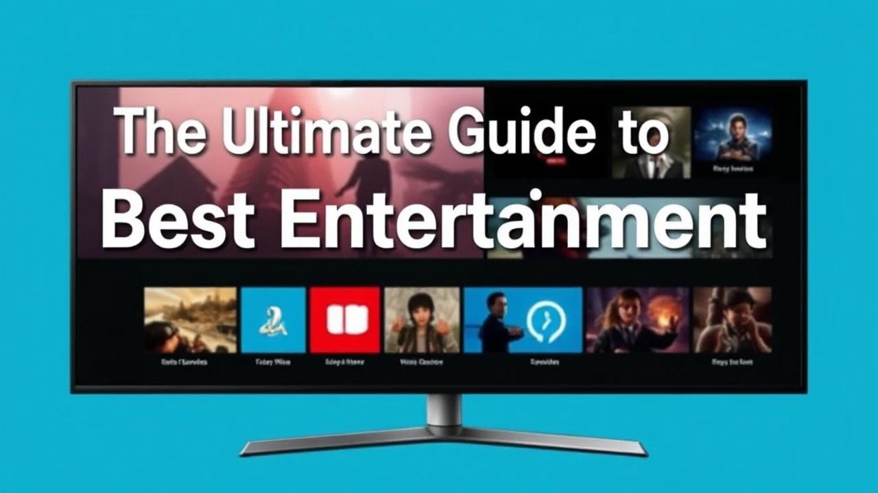 The Ultimate Guide to Best Entertainment Choices in the Current Year
