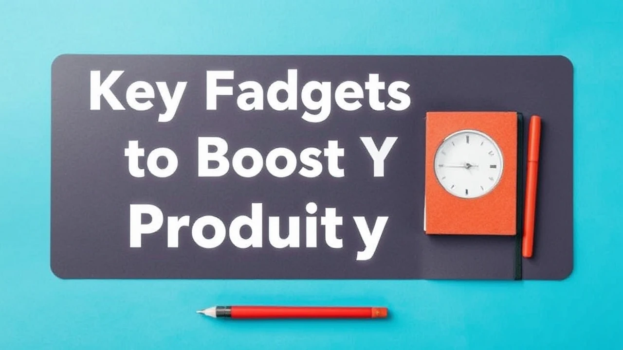 Key Gadgets to Boost Your Productivity