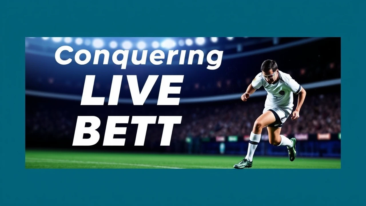 Conquering Live Betting: Strategies for Winning Big in Real-Time Sports