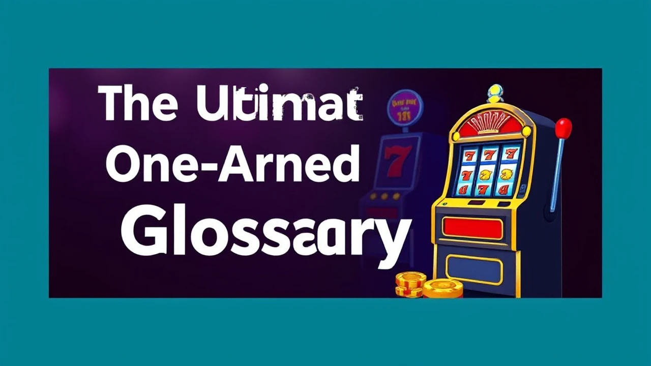 The Ultimate Gaming One-Armed Bandit Glossary to Help You Win