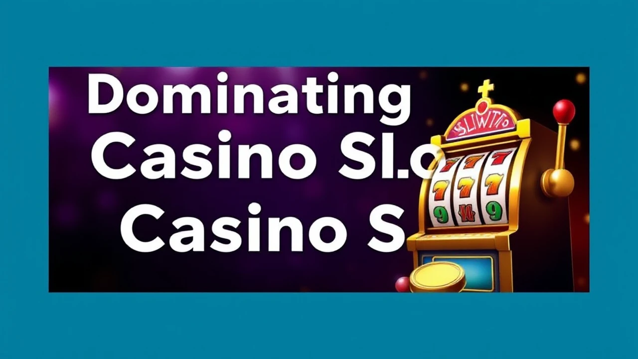 Dominating Casino Slots: 7 Proven Tips