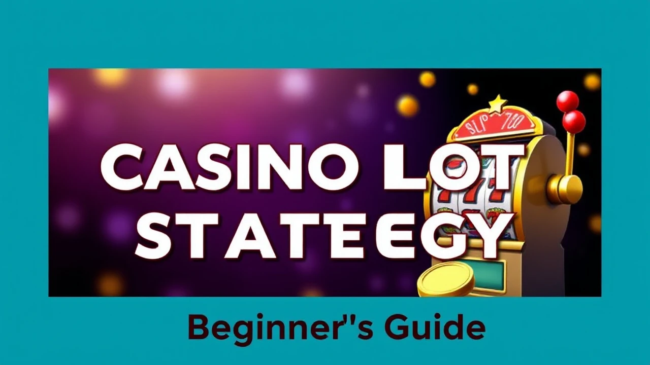 Perfecting the Art of Casino Slot Strategy: A Beginner's Guide
