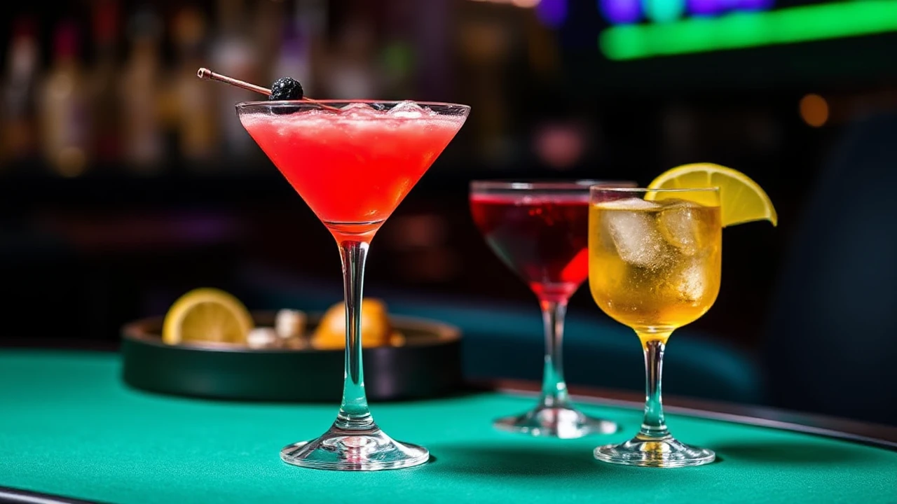 Savor in These 10 Luxurious Casino Cocktails for a Night of Glamour