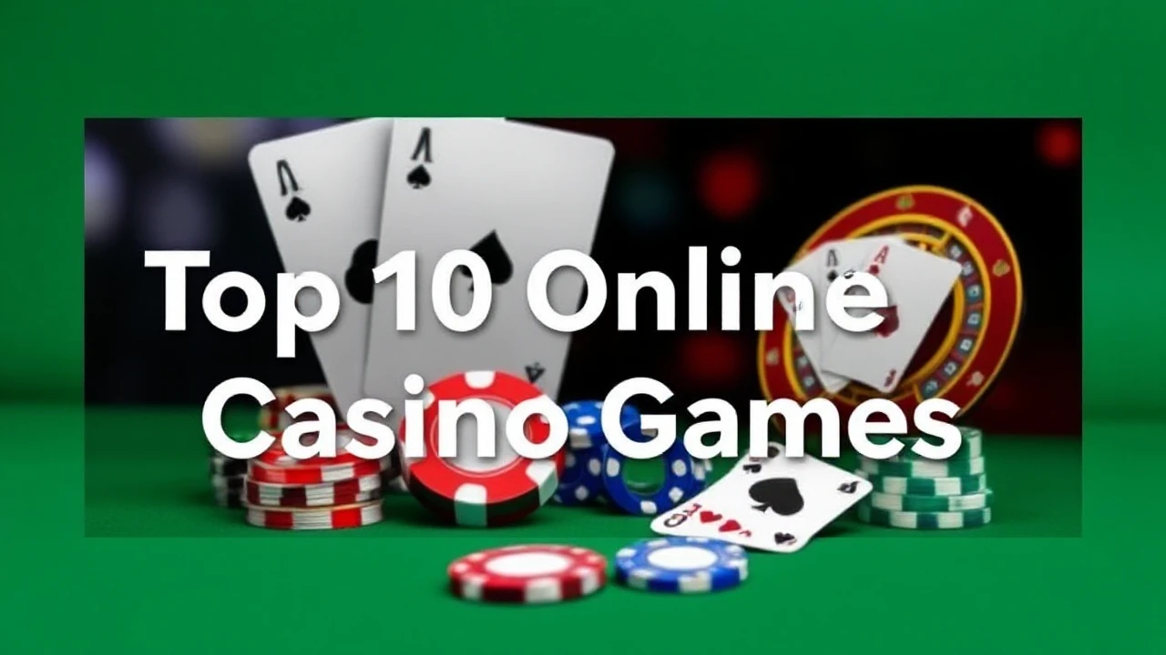 The Ultimate Guide of Top 10 Online Casino Games in 2021