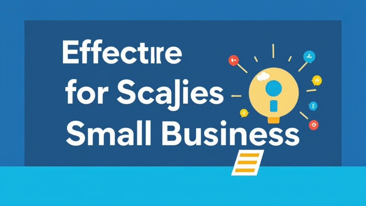 Effective Strategies for Scaling Your Small Business
