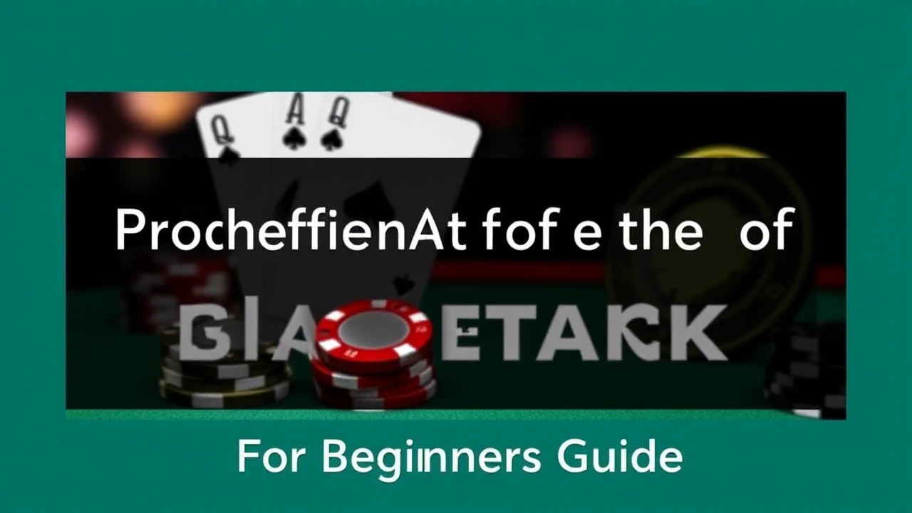 Becoming Proficient in the Art of Blackjack: For Beginners Guide