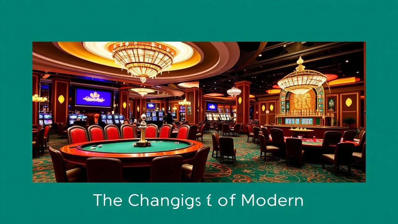 From Classic to Modern: The Changing Face of Casino Design